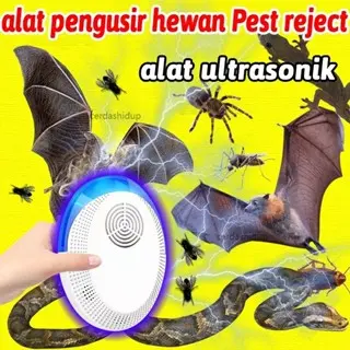 Ultrasonic Pest Repeller pest reject alat pengusir kecoa nyamuk tikus serangga semut/Lampu Pembunuh Nyamuk/Obat Nyamuk/Perangkap Nyamuk/Alat Pengusir Nyamuk/Lamp Perangkap Pengusir/LAMPU ANTI NYAMUK MOSQUITO/LAMPU LED ANTI NYAMUK/MOSQUITO LAMP Listrik 1