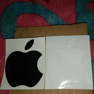 Stiker Apple Apel Mobil Motor Laptop
