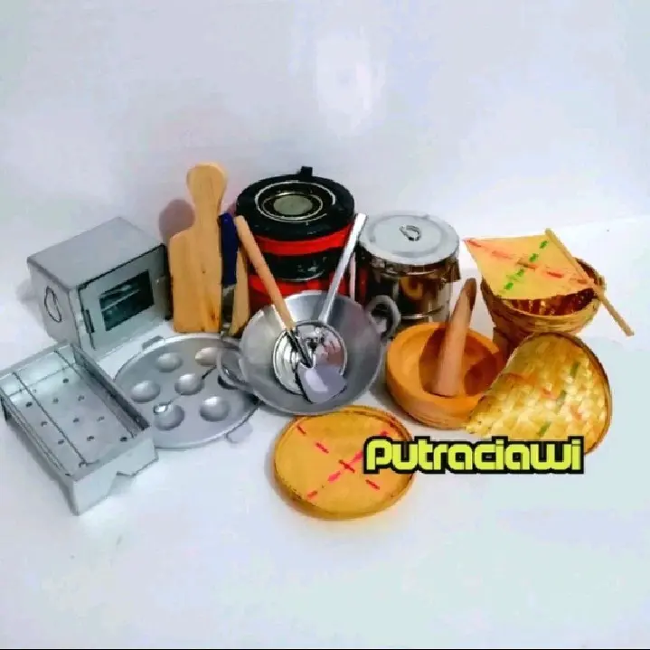 Kitchen Set Mainan Masak Masakan / Mainan Alat Masak Masakan Anak Set Kompor Nanak Nasi Murah Bisa Nyala dapur  mini Toys