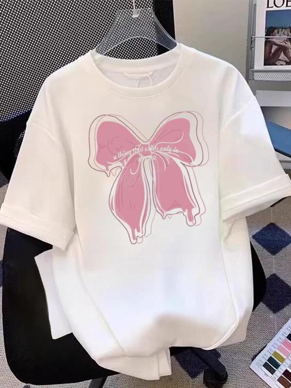 KAOS PINK RIBBON BAHAN SEMI KATUN 0