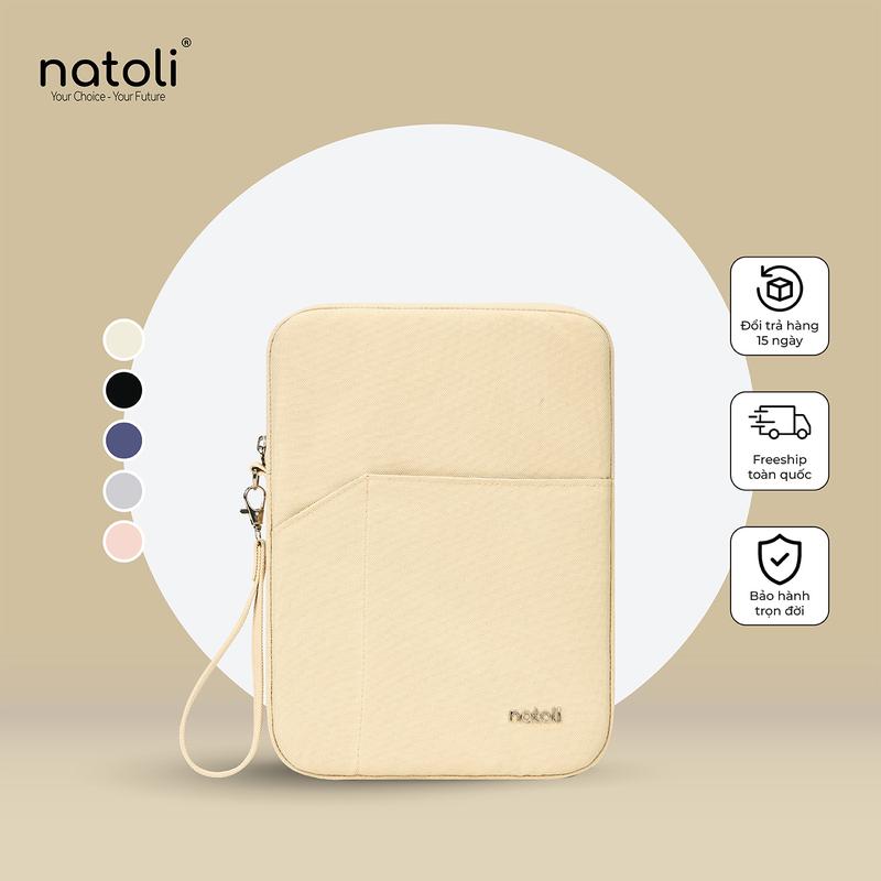 Túi chống sốc ipad, máy tính bảng NATOLI, đựng máy tính bảng chống sốc, kháng nước cao cấp BST Slim iPad Sleeve T67
