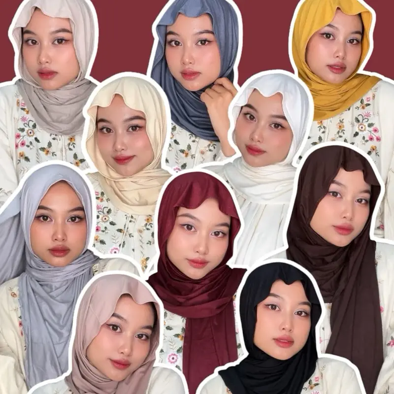 PASHMINA KAOS PREMIUM | PASMINA KAOS JERSEY SUPER | by VEYZAHIJAB