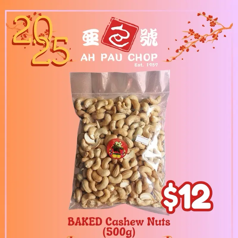 Baked Cashew Nuts 500g per pack