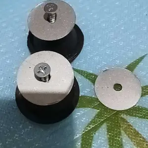 6 PCS TUTUP PANCI BAUT HITAM SERBAGUNA