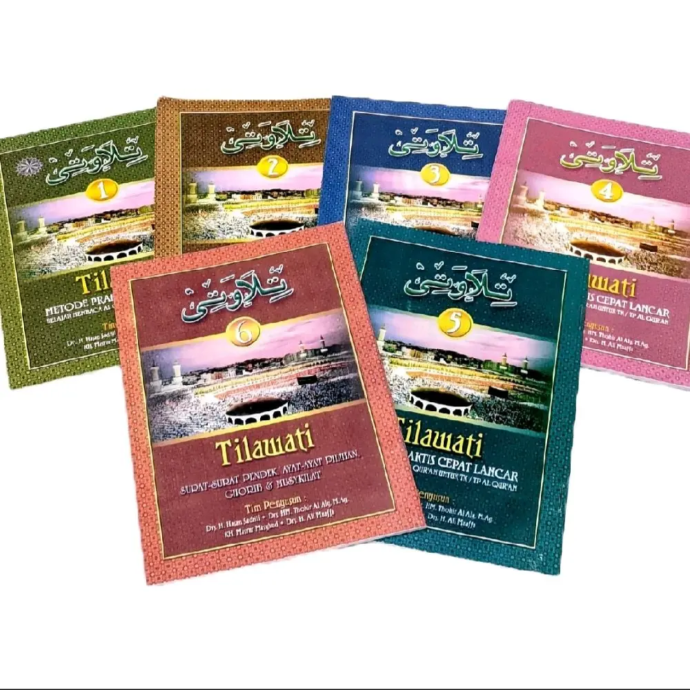 Buku Tilawati Jilid 1-6 - Metode Praktis & Ilmiah untuk Tilawat Qur'an - Edisi 1-5 - Student Edition - Hafalan Cepat Lancar ORIGINAL