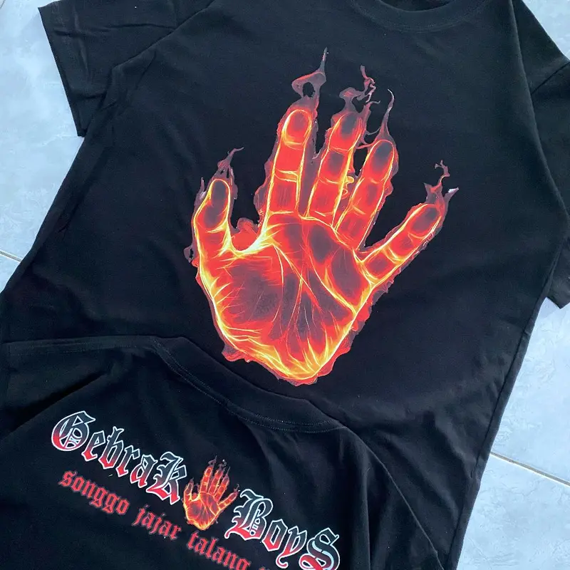 KAOS PSHT  TANGAN API  V1 Combed 3
