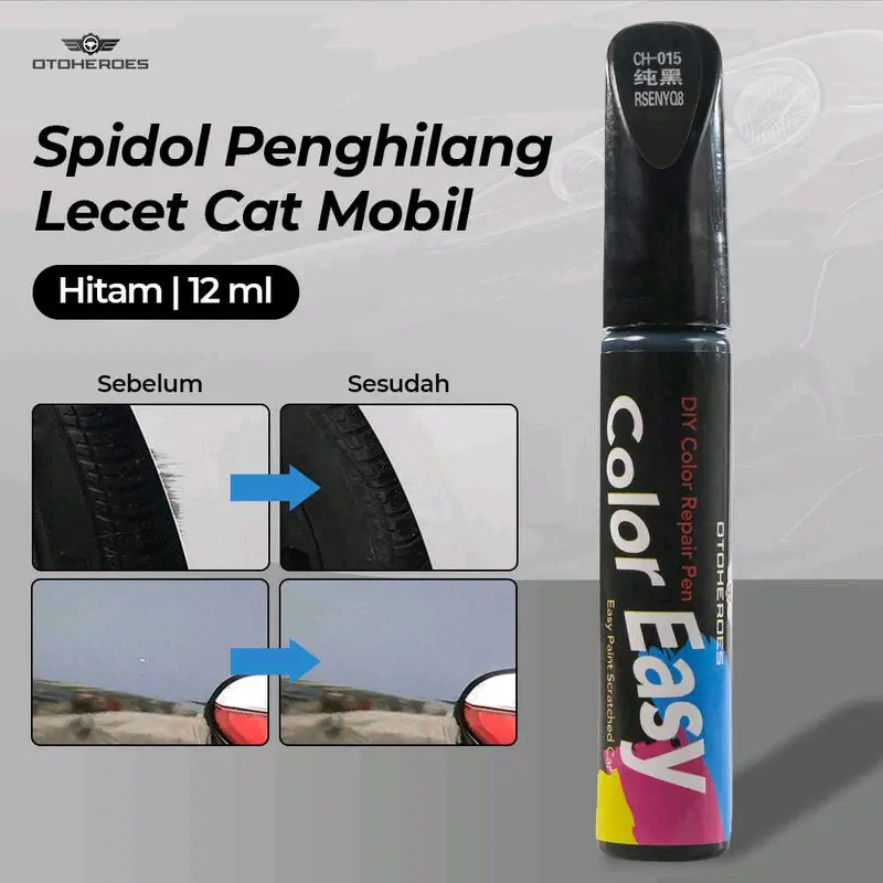 ColorEasy Cat Penghilang Baret Mobil Scratch Paint 12ml - BS-1 / CH-015 / YS-312 / HOS-25 Car 0