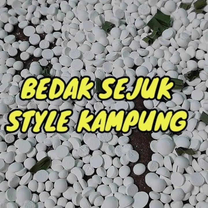 BEDAK SEJUK KOSONG【ORIGINAL ASLI HOMEMADE】50Gm Powder
