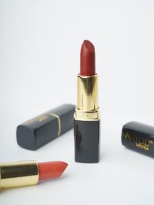 NAYOU Transfer-Proof Matte Lipstick Paprika Red - Waterproof & Hydrating Lipgloss for All-Day Wear & Hydration Makeup Cosmetic