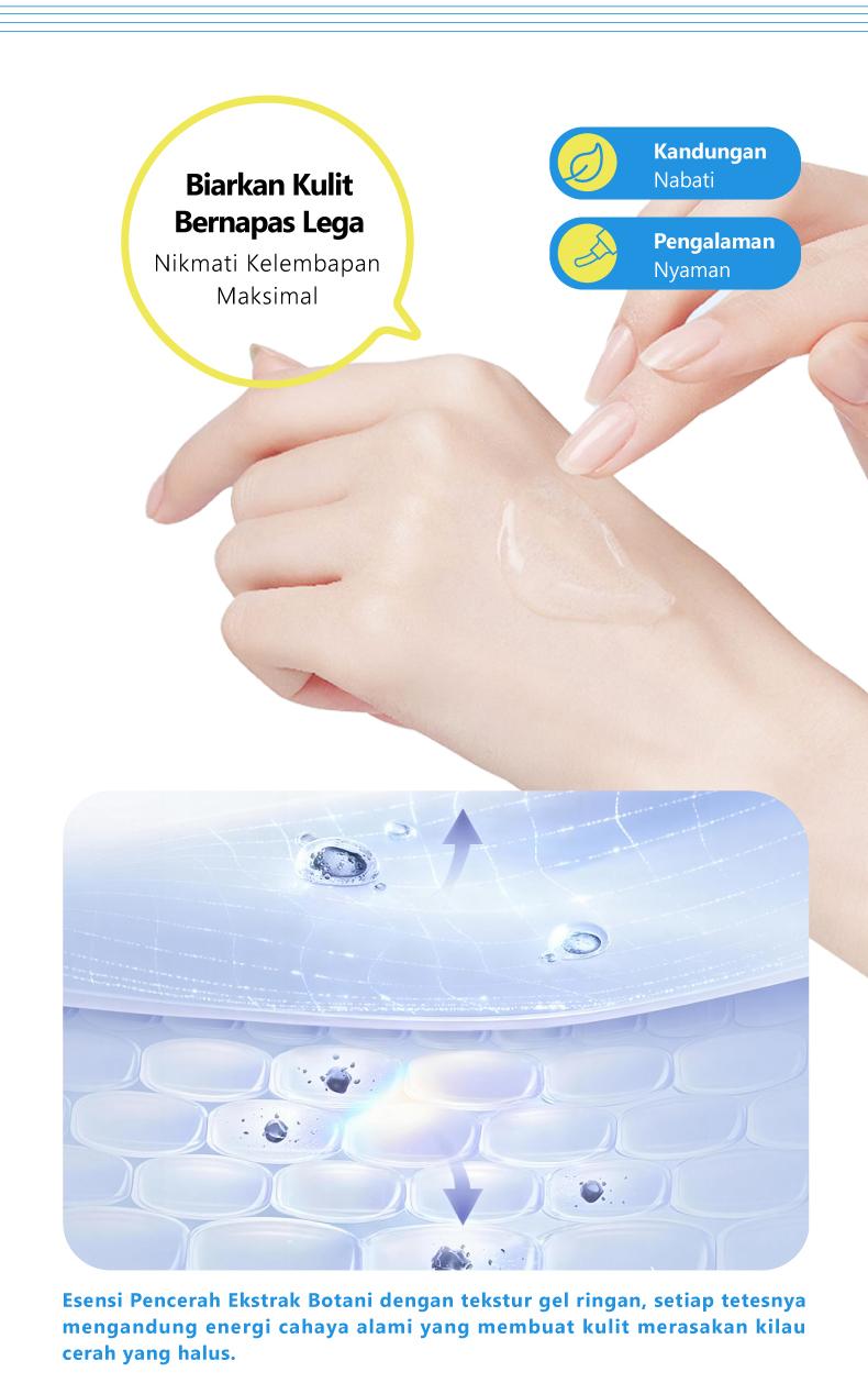 VELLTRUA Gel Penenang Kulit Gel Pengkondisi Kulit, Rawat Kulit Anda