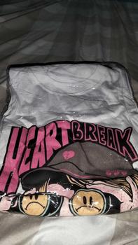 Product Review of Tshirt Kaos Heart Break Girl Atasan Baju Cewek Motif Wanita Katun from @**a 0