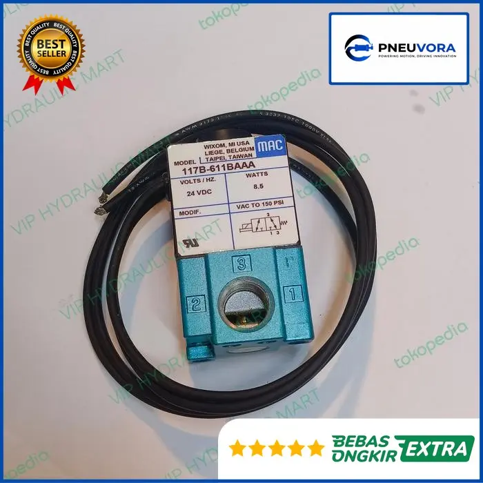 pneumatic solenoid valve MAC 117B-611BAAA / 117B-611BAAA mac / mac117b Best