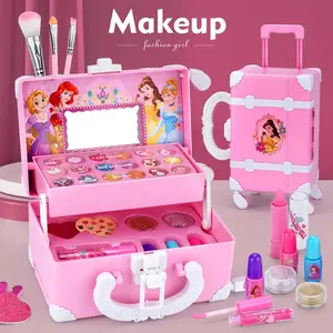 Yoli Toys Mainan Make Up Bag Lengkap 2 Tingkat / Koper Makeup Toys / Mainan Kosmetik Kecantikan Anak Perempuan