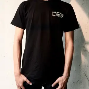 T-Shirt Vintage - Kaos Unisex Cotton Combet 20s - ZURO DENIM