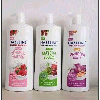 Hazeline trắng sáng da phục hồi từ thiên nhiên ong chúa hoa ly Dưỡng Da Body…