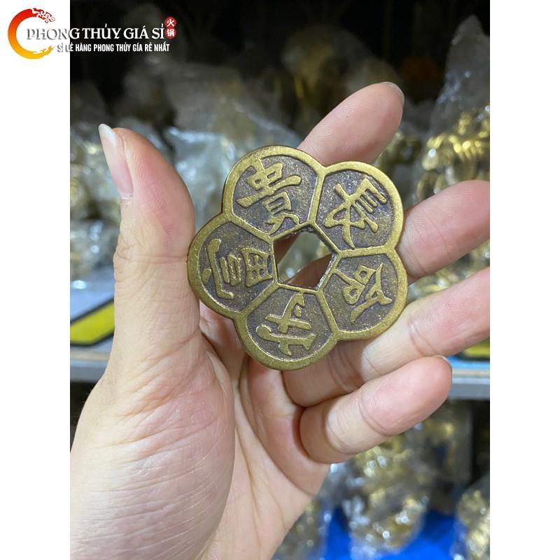 [Rẻ vô địch] Đồng Xu Hoa Mai Kim Tiền phong thủy Loại To Vật phẩm chiêu tài lộc 3