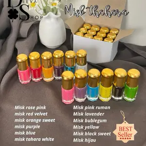 1 kotak 12pcs parfum misk tahara varian lengkap parfum wanita wangi tahan lama