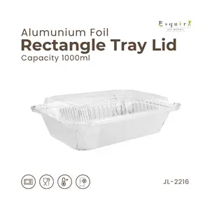 Aluminium Foil Tray Pudding Fruit 1000 ml / JL-2216