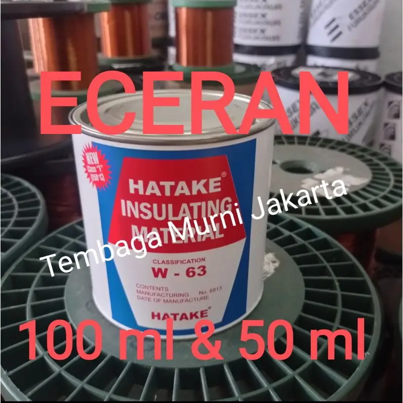 Sirlak/Varnish Lem kawat tembaga email ECERAN 100ml (90gram) & 50ml ( 45 gram)