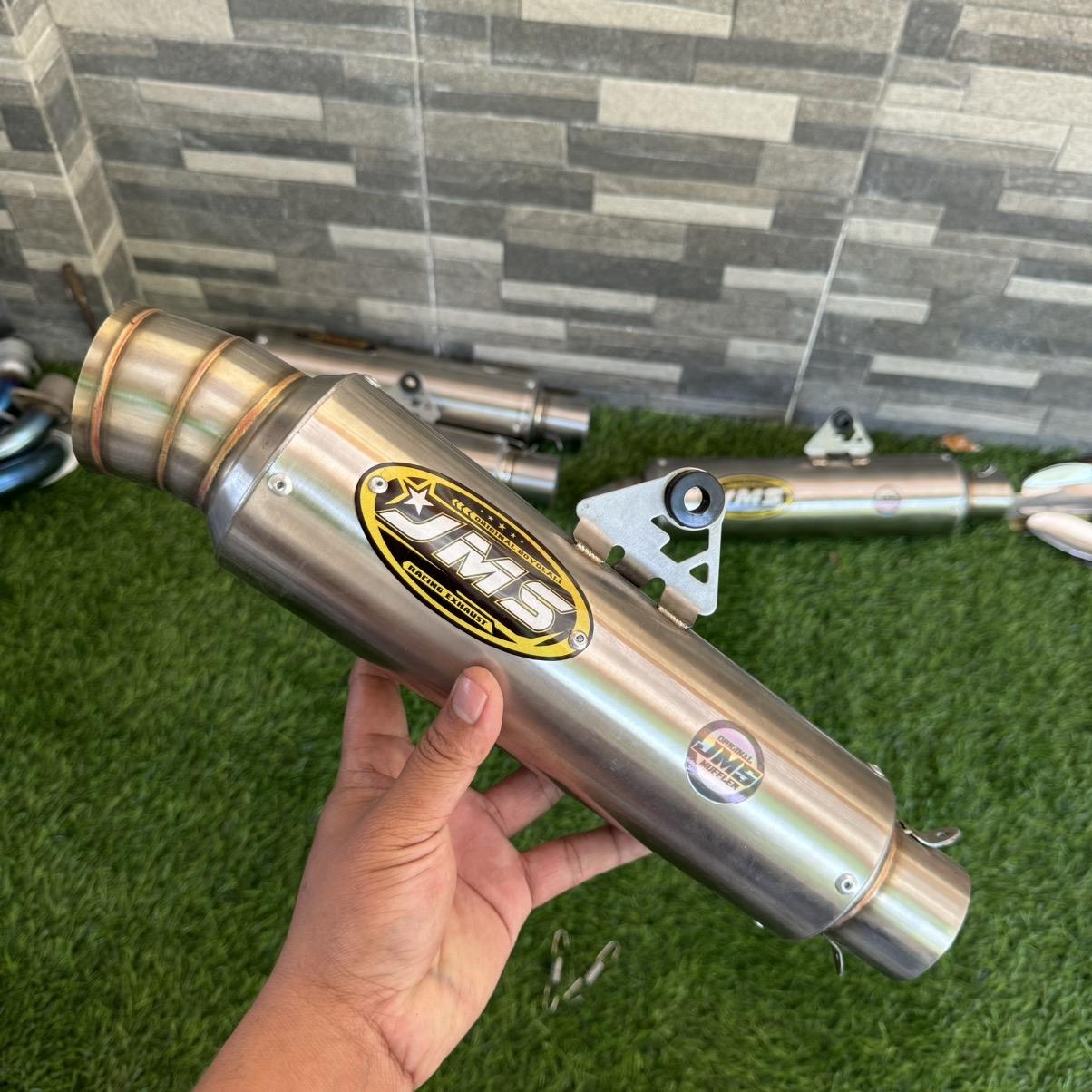 Slincer knalpot JMS ORIGINAL KOMPETISI p 25 cm inlet 50mm