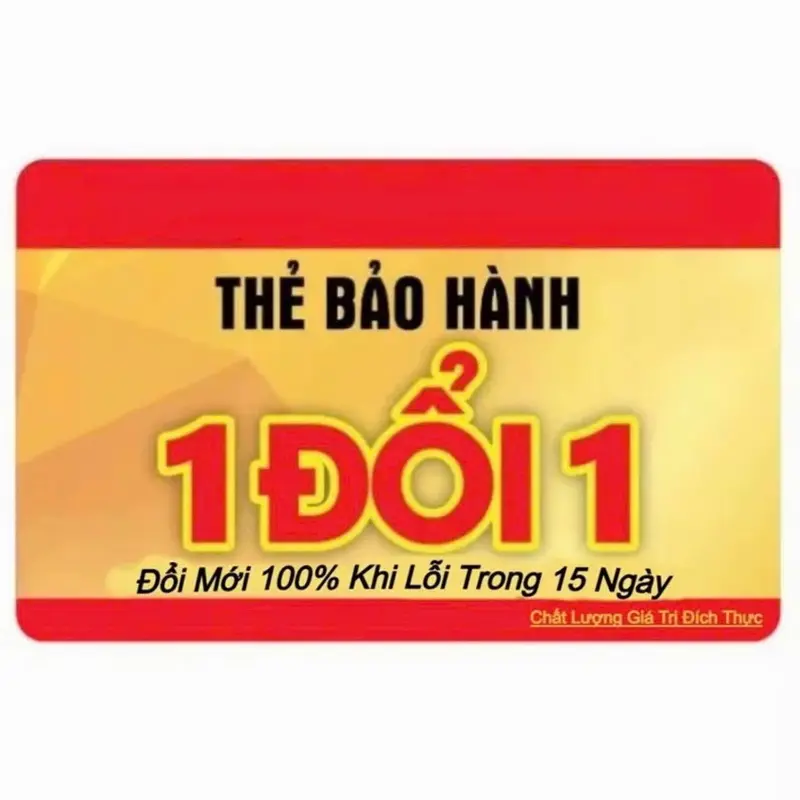 Phiếu Bảo Hàng - Kèm Theo Hướng Dẫn Sử Dụng.