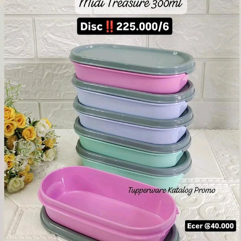 midi treasure tupperware (1) - Shop | Tokopedia