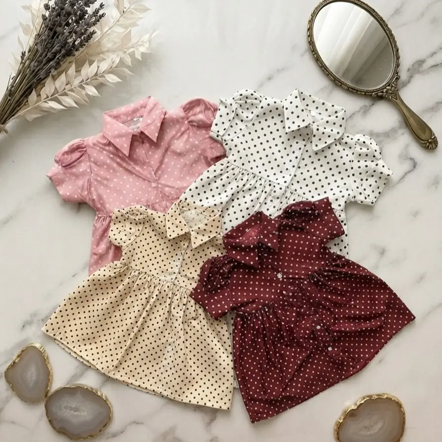 KF - Dress Hana Polkadot Anak Lucu Fashion untuk Si Kecil