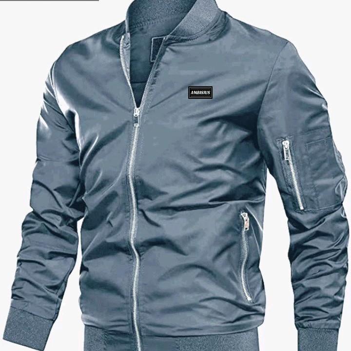 jaket boomber polos/ jaket boomber taslan/ jaket boomber waterproof jaket motor terbaru jaket distro bandung Tebal 2