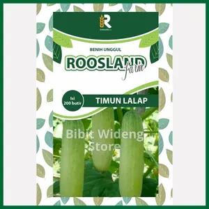 ( 200 Benih ) Timun Lalap | Timun Hijau Lalab | Bibit Mentimun | Ketimun