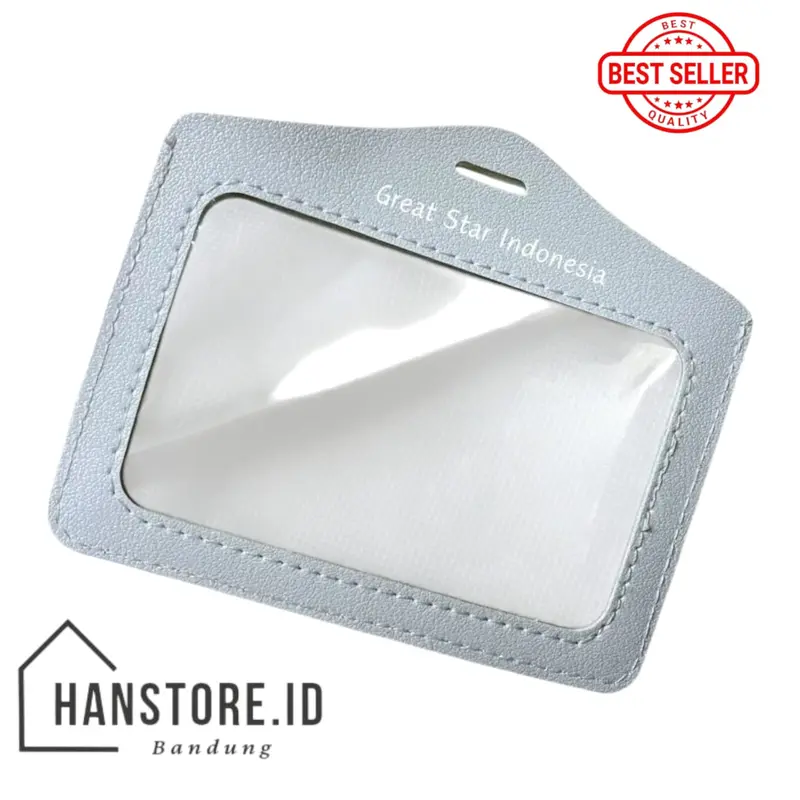 FRAME ID CARD LANDSCAPE / ID CARD HOLDER KULIT DOUBLE SIDE MIKA LANDSCAPE 3