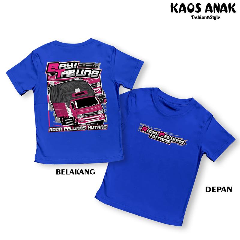 KAOS ANAK TRUK BAYI TABUNG BAJU DISTRO ANAK TRUK CANTER MANIA BAJU TRUK OLENG 3
