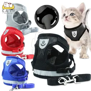 ROMPI HARNESS + TALI TUNTUN ROMPI KUCING ANJING MURAH TALI TUNTUN MURAH CAT DOG LEASH