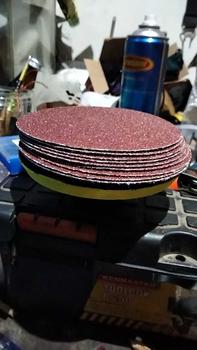 Product Review of (10 PCS) TATAKAN AMPLAS 4" INCH 1PC + 10 PCS AMPLAS TEMPEL VELCRO from N**a 🇮**🇸 0