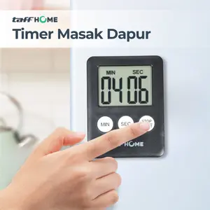 PROMO TaffHOME Mini Timer Masak Digital Dapur Kitchen Stopwatch - 704AAB