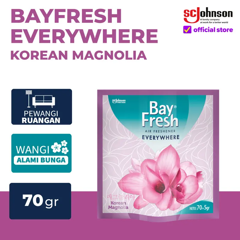 Bayfresh Everywhere Pengharum Ruangan 70gr buah 6