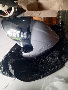 Product Review of HELM HALF FACE HKM COSMO TERBARU FREE SPOILER HELM DEWASA PRIA WANITA SNI KEKINIAN BISA COD MURAH from D**z 0