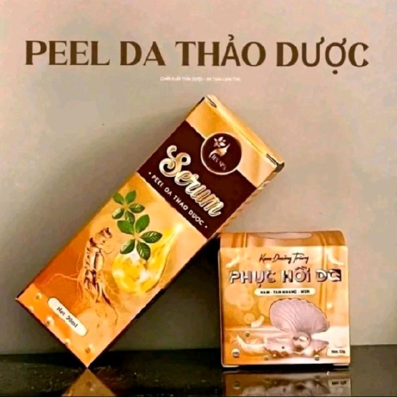  COBOM SERUM PEEL DA THẢO DƯỢC   Chai 30ml hủ kem 15g  