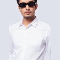 Gambar Odza Classic Kemeja Polos Basic Putih Color Slim Fit Formal Katun Nyaman Panjang Pria dari Odza Classic Kota Administrasi Jakarta Barat 4 Tokopedia