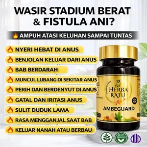 Herbal Wasir Ampuh isi 30 kapsul