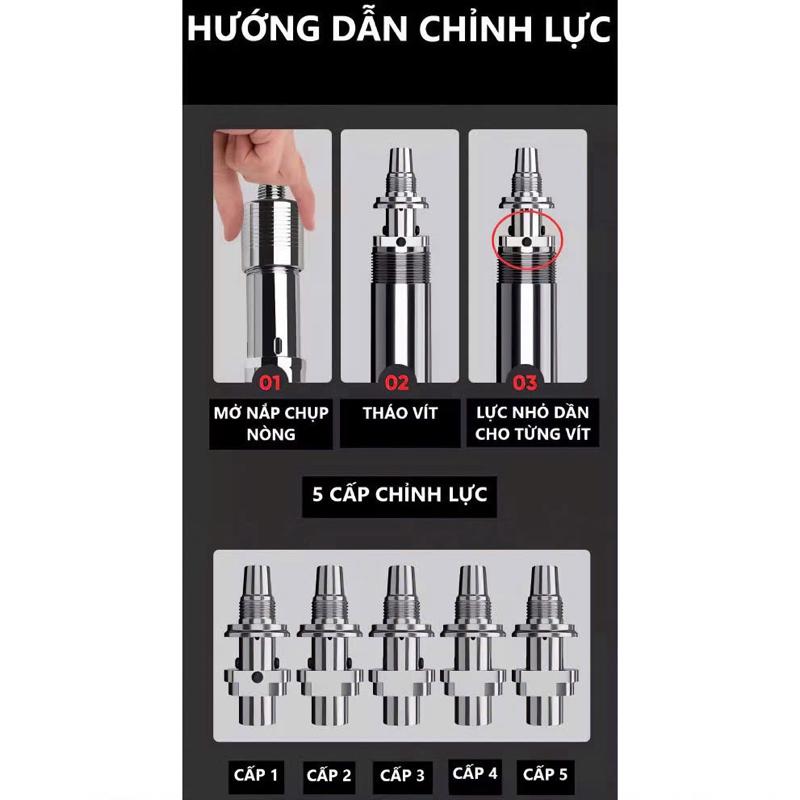 [Tặng 100 đinh] Máy bắn đinh Kpusi S4 - Bắn đinh bê tông, sắt thép 4