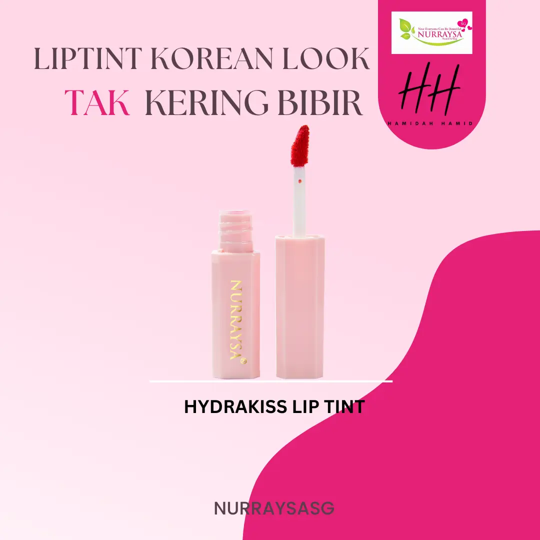 NURRAYSA Hydrakiss Liptint   Gloss Hydrating Makeup  Argan Oil Gloss Hydrating Lightweight Lipgloss Hydrate Lipstick Moisture Color Nourishing Cosmetic Moisturizer Glossy Lip Care