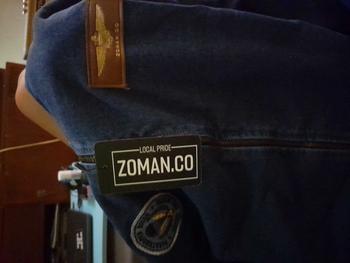 Product Review of JAKET BOMBER MODEL  BORDIRAN SIMPLE VARIAN WARNA BIRU TUA & BIRU MUDA Denim Jeans Nyaman Panjang Pria Top Distro Keren Atasan Casual from D**O O**P 2
