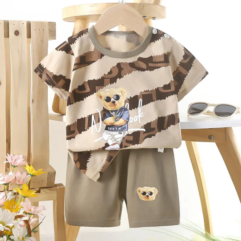 UNIWEAR Setelan Baju Bayi Import Umur 0-6 Tahun Setelan Anak Bahan Katun Adem Parsel 4