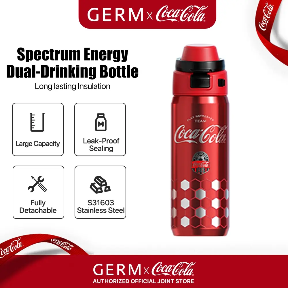 Coca-Cola X FIFA World Cup Co-branded Thermos Cup DB8 Hot&Cold Insulation 316 Stainless Steel 650ML