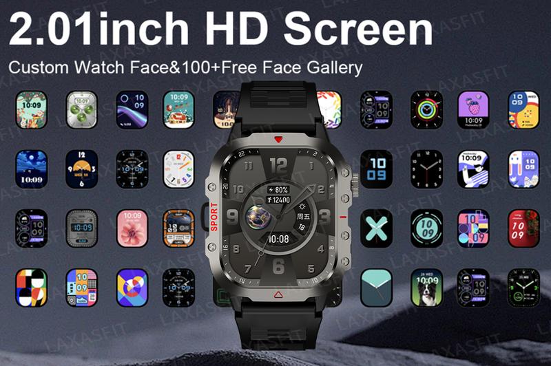 Product Introduction of SOLE EC -H11  smart watch, make/receive calls, exercise step detection, 2.01-inch high-definition touch screen, Bluetooth, voice assistant, sleep monitoring, alarm stopwatch, message notification 1