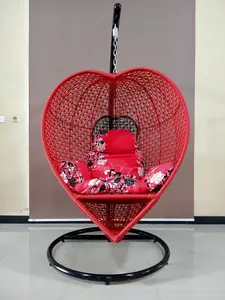 JAWA AREA Ayunan Gantung rotan sintetis standar love premium