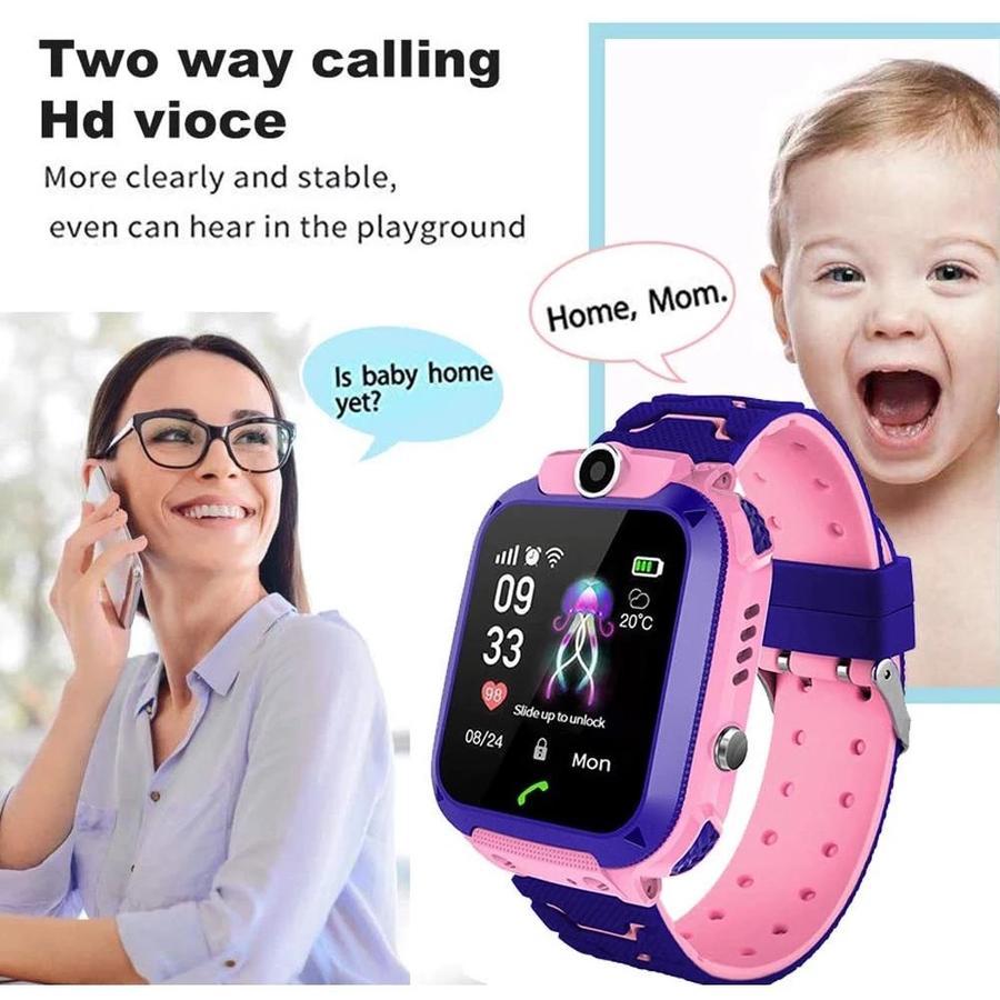 Jam tangan digital GPS anak Q12 S1 IP67 tahan air panggilan darurat untuk mengambil foto tampilan multifungsi Jam tangan digital GPS anak Q12 S1 IP67 tahan air panggilan darurat untuk mengambil foto tampilan multifungsi