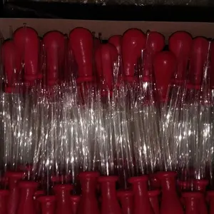 Pipet tetes kaca 9cm dot merah isi 100 pcs
