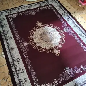 VIRAL (HF) X VIDIA UTAMI Karpet Polyester Jumbo UK 160x210CM Motif Eropa Tebal 5MM HIGH QUALITY