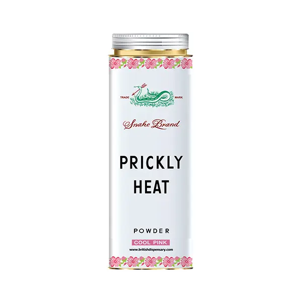 PRICKLY HEAT SNAKE BRAND COOL PINK 300 GRAM
